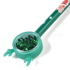 Christmas Themed Plastic Gel Pen&nbsp;AJEW-L097-01B
