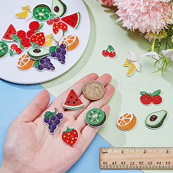Mixed Fruit Embroidered Cloth Patch&nbsp;PATC-WH0009-67