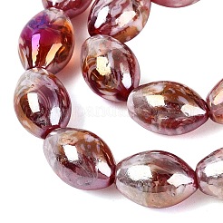 Handmade Lampwork Beads Strands&nbsp;LAMP-N037-04D