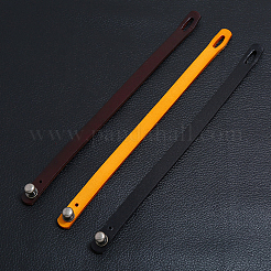 1Pc Punk Retro Ethnic Style Handmade Leather Bracelet Couple Literary Hand Strap Men&nbsp;BJEW-CL0001-02B