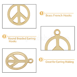 30Pcs Rack Plating Brass Charms&nbsp;KK-HY0003-37