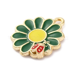 Alloy Enamel Pendants&nbsp;ENAM-Q001-06G-04
