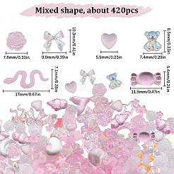 6 Bags Resin Cabochons&nbsp;MRMJ-SC0001-23