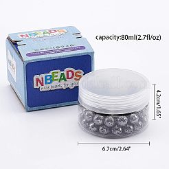 Electroplated Natural Lava Rock Beads&nbsp;G-NB0001-91C