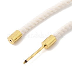 3MM Round Nylon Milan Cord Necklaces Making&nbsp;BJEW-H642-01G-27