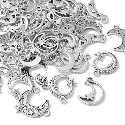 90Pcs 10 Styles Tibetan Style Alloy Pendants&nbsp;FIND-FS0001-41