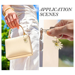 Alloy Enamel Keychains&nbsp;KEYC-TADJ00001