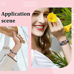 DIY Tile Bracelet Making Kit&nbsp;DIY-NB0009-75