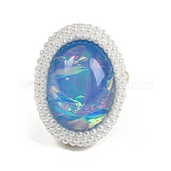 Brass Adjustable Rings&nbsp;RJEW-P128-04G-A