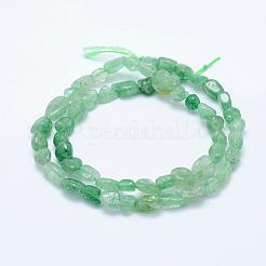 Natural Green Strawberry Quartz Beads Strands&nbsp;G-K203-04