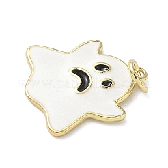 Halloween Theme Brass Enamel Pendants&nbsp;LS-KK-L248-01G-05