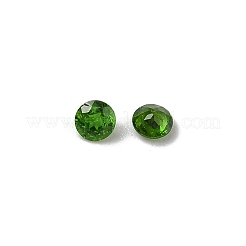 Faceted Natural Green Diopside Cabochons&nbsp;G-I295-05C-18B-01