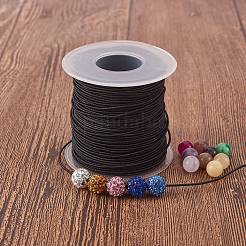2Rolls 2 Colors Round Elastic Cord Wrapped by Nylon Thread&nbsp;EC-SZ0001-06