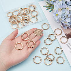 32Pcs Alloy Spring Gate Rings&nbsp;FIND-CN0002-51