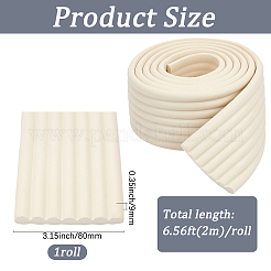NBR Foam Anticollision Strip&nbsp;AJEW-GF0014-63B