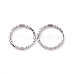 Tarnish Resistant 304 Stainless Steel Split Key Rings&nbsp;STAS-M216-01A