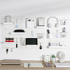 30Pcs HIPS Plastic Pegboard Hooks&nbsp;DIY-WR0005-23