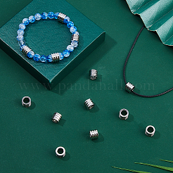 30Pcs 303 Stainless Steel European Beads&nbsp;STAS-DC0017-27