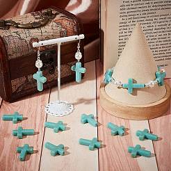 100Pcs Plastic Imitation Turquoise Beads&nbsp;KY-SC0002-18B