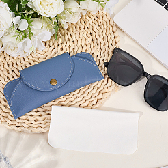 1Pc Rectangle PU Leather Eyeglass Cases&nbsp;AJEW-CN0005-53C