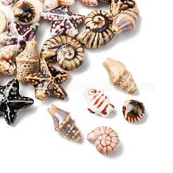 26Pcs 13 Styles Handmade Porcelain Ceramic Beads&nbsp;PORC-FS0001-29