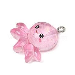 Ocean Theme Transparent Resin Pendants&nbsp;RESI-I351-03P-A