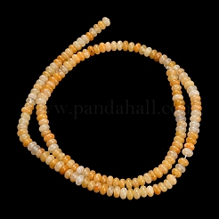 Natural Topaz Jade Beads Strands&nbsp;G-L635-A16-4x2mm