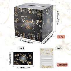 1 Set Graduation Party Paper Grad Card Boxes&nbsp;CBOX-SP0001-04