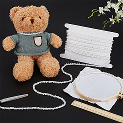 4.9 Yards Polyester Lace Ribbon&nbsp;OCOR-FG0002-67B