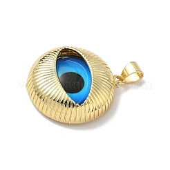 Brass Resin Pendants&nbsp;KK-H079-02A-G02