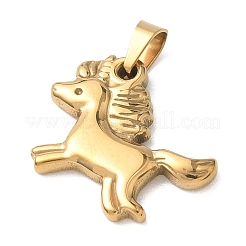 304 Stainless Steel Pendants&nbsp;STAS-B141-01B-G