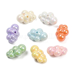30Pcs Opaque Acrylic Beads&nbsp;OACR-FP0001-11