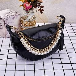 DIY Imitation Pearl Bag Strap Making Kits&nbsp;DIY-SZ0008-93
