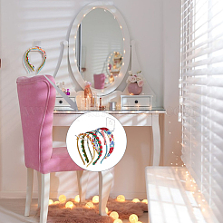 Clear Acrylic Wall Corner Storage Rack&nbsp;AJEW-WH0534-37B