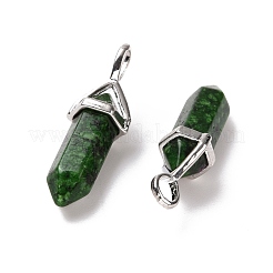 Natural Ruby in Zoisite Pointed Pendants&nbsp;G-K329-47P