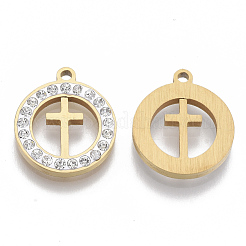 201 Stainless Steel Pendants&nbsp;STAS-N091-19G