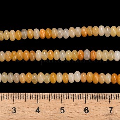 Natural Topaz Jade Beads Strands&nbsp;G-L635-A16-4x2mm
