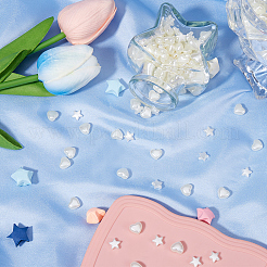 800Pcs 2 Styles ABS Plastic Imitation Pearl Beads&nbsp;KY-SC0002-29