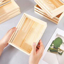 Wood Storage Basket&nbsp;AJEW-WH0696-752