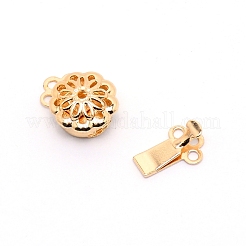 Brass Box Clasps&nbsp;KK-WH0034-69KCG