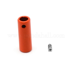 Zinc Alloy End Caps&nbsp;FIND-WH0096-57