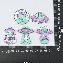 20Pcs 5 Styles Opaque Acrylic Pendants&nbsp;SACR-CJ0001-27