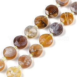 Natural Yellow Opal Beads Strands&nbsp;G-C116-A82-01