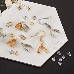 304 Stainless Steel Earring Hooks&nbsp;STAS-TA0004-59