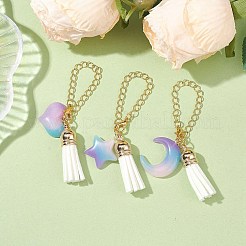 Resin Heart/Moon/Star Cup Charms&nbsp;HJEW-JM02071