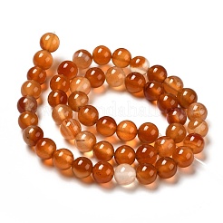 Natural Carnelian Beads Strands&nbsp;X-G-F718-07