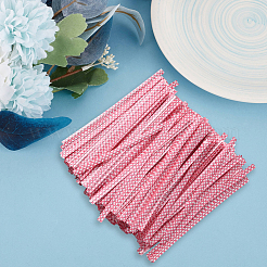 500Pcs Polka Dot PET Plastic Wire Twist Ties&nbsp;FIND-WH20005-40B