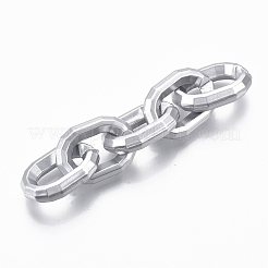 Spray Painted CCB Plastic Linking Rings&nbsp;LS-CCB-R104-15-03