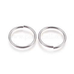 Tarnish Resistant 304 Stainless Steel Saw Cut Open Jump Rings&nbsp;STAS-P212-25P-01