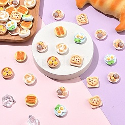20Pcs Mini Food Theme Resin Cabochons&nbsp;CRES-YW0002-73